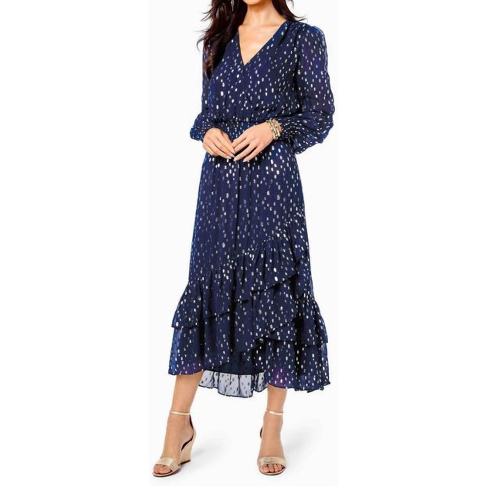 Lilly Pulitzer Cristiana Midi Length Dress